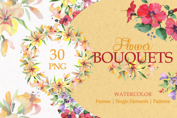 A Bouquet of Morning Blooms Watercolor PNG: An Evaluative Guide