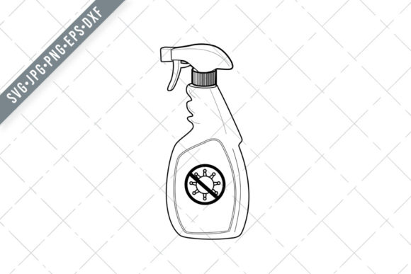 Disinfectant Spray Bottle Stop Virus: A Design Tool