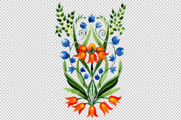 Floral Ornament Traditional Watercolor: Evaluating Its Place in Contemporary Visual Expression