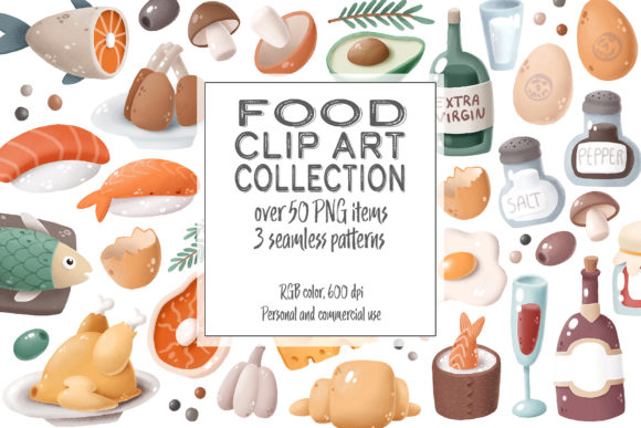 Food Clip Art Collection: A Practical Resource for Everyday Creative Projects