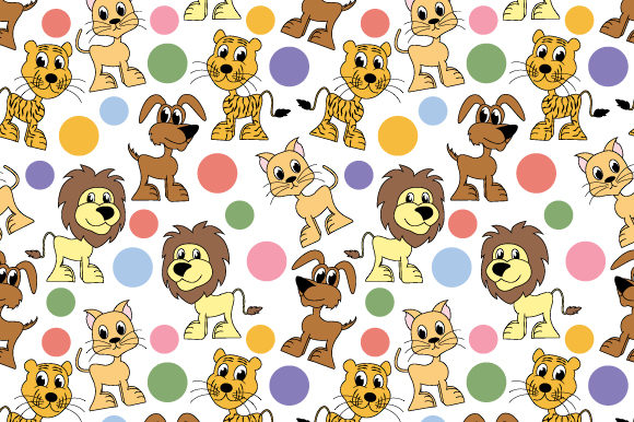 Funny Animal Cartoon Seamless Pattern Design Guide
