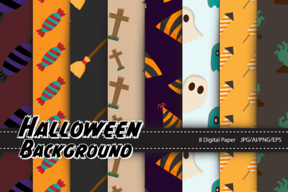 Halloween Background for Digital Paper: A Creative Tool for Festive Design