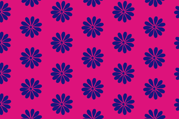Simple Flower Pattern: Designing with Timeless Elegance and Ease
