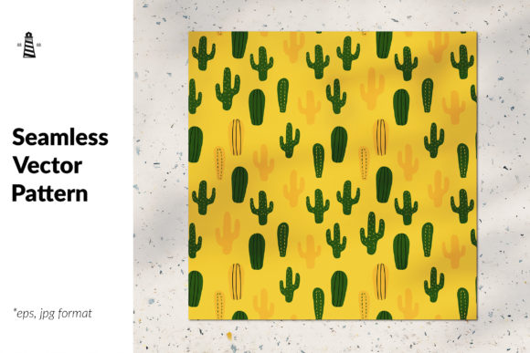 Succulent Cactus Seamless Pattern: A Strategic Design Asset for Purpose-Driven Creators