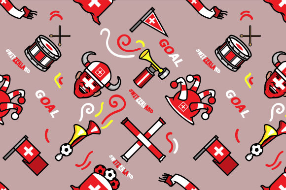 Switzerland Soccer Supporter Gear Pattern: Designing Custom Fan Apparel with Precision