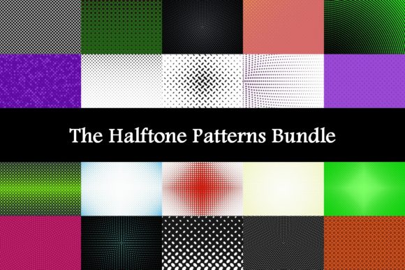 The Halftone Patterns Bundle